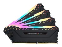 CORSAIR Vengeance RGB PRO - DDR4 - kit - 64 GB: 4 x 16 GB - DIMM 288-PIN - 3600 MHz / PC4-28800
