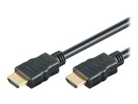 M-CAB - HDMI-Kabel mit Ethernet - HDMI mnnlich zu HDMI mnnlich - 15 m - Schwarz - 4K Untersttzung