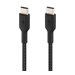 Belkin BOOST CHARGE - USB-Kabel - 24 pin USB-C (M) zu 24 pin USB-C (M) - 1 m - Schwarz