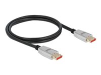 Delock - DisplayPort-Kabel - DisplayPort (M) zu DisplayPort (M) - DisplayPort 1.4 - 1 m - untersttzt 8K UHD (7680 x 4320)