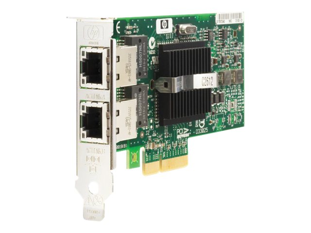 HPE NC360T - Netzwerkadapter - PCIe x4 - Gigabit Ethernet x 2 - fr ProLiant DL165 G7, DL360 G7, DL370 G6, DL380 G6, DL380 G7, D