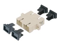 DIGITUS - Netzwerkkoppler - SC multi-mode (W) zu SC multi-mode (W) - Glasfaser - Grau