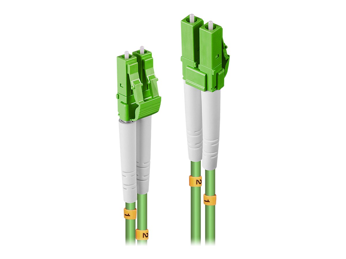 Lindy - Patch-Kabel - LC Multi-Mode (M) zu LC Multi-Mode (M) - 5 m - Glasfaser - Duplex