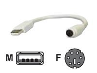 EFB-Elektronik - Tastatur- / Maus-Adapter - USB (M) zu PS/2 (W) - 20 cm