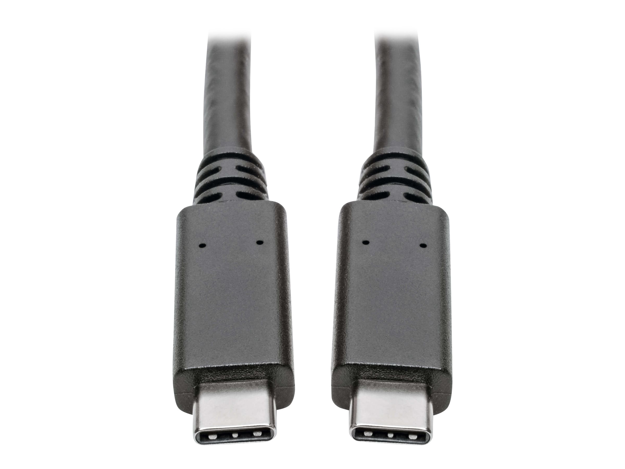 Eaton Tripp Lite Series USB-C Cable (M/M) - USB 3.2, Gen 1 (5 Gbps), Thunderbolt 3 Compatible, 6 ft. (1.83 m) - USB-Kabel - 24 p