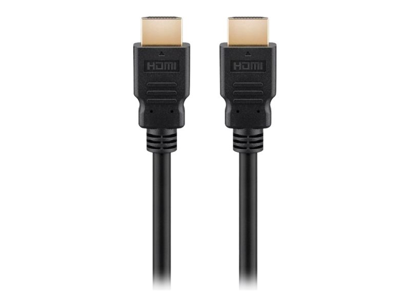 M-CAB - Ultra High Speed - HDMI-Kabel - HDMI mnnlich zu HDMI mnnlich - 1 m - Schwarz
