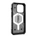 UAG Rugged Case for Apple iPhone 15 Pro [6.1-inch] - Pathfinder Clear Ash - Hintere Abdeckung fr Mobiltelefon - kompatibel mit 