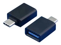 EFB-Elektronik - USB-Adapter - 24 pin USB-C (M) zu USB Typ A (W) - USB 3.1 - USB-Stromversorgung (100 W) - Schwarz