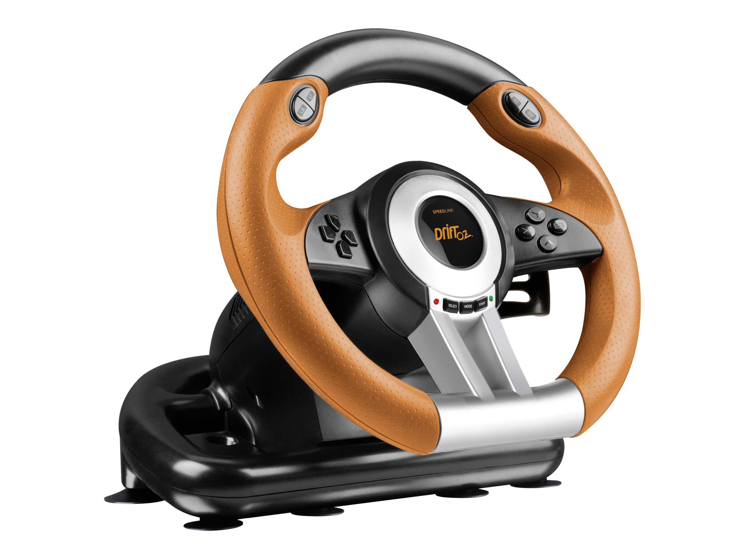 SPEEDLINK DRIFT O.Z. - Lenkrad- und Pedale-Set - Schwarz, orange - fr PC
