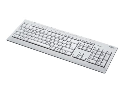 Fujitsu KB521 ECO - Tastatur - USB - Spanisch - fr Celsius H7510, J5010, W5010; ESPRIMO D7010, D7011, D9010, D9011, G5010, G901