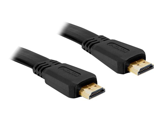 Delock High Speed HDMI with Ethernet - HDMI-Kabel mit Ethernet - HDMI mnnlich zu HDMI mnnlich - 2 m