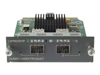 HPE - Erweiterungsmodul - 1GbE - 1000Base-X - 2 Anschlsse - fr HPE 4800, 5120, 5120 8G, 5500, A5120