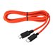 Jabra - USB-Kabel - 24 pin USB-C (M) zu Micro-USB Typ B (M) - 1.5 m - Tangerine