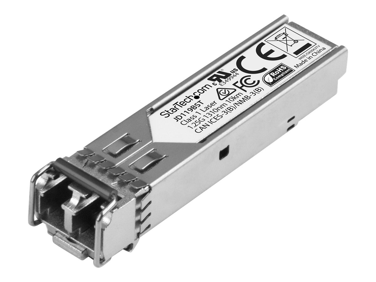 StarTech.com HP JD119B kompatibel SFP - Gigabit Fiber 1000Base-LX SFP Transceiver Module - SM LC - 10km - 1310 nm- DDM / DOM - S
