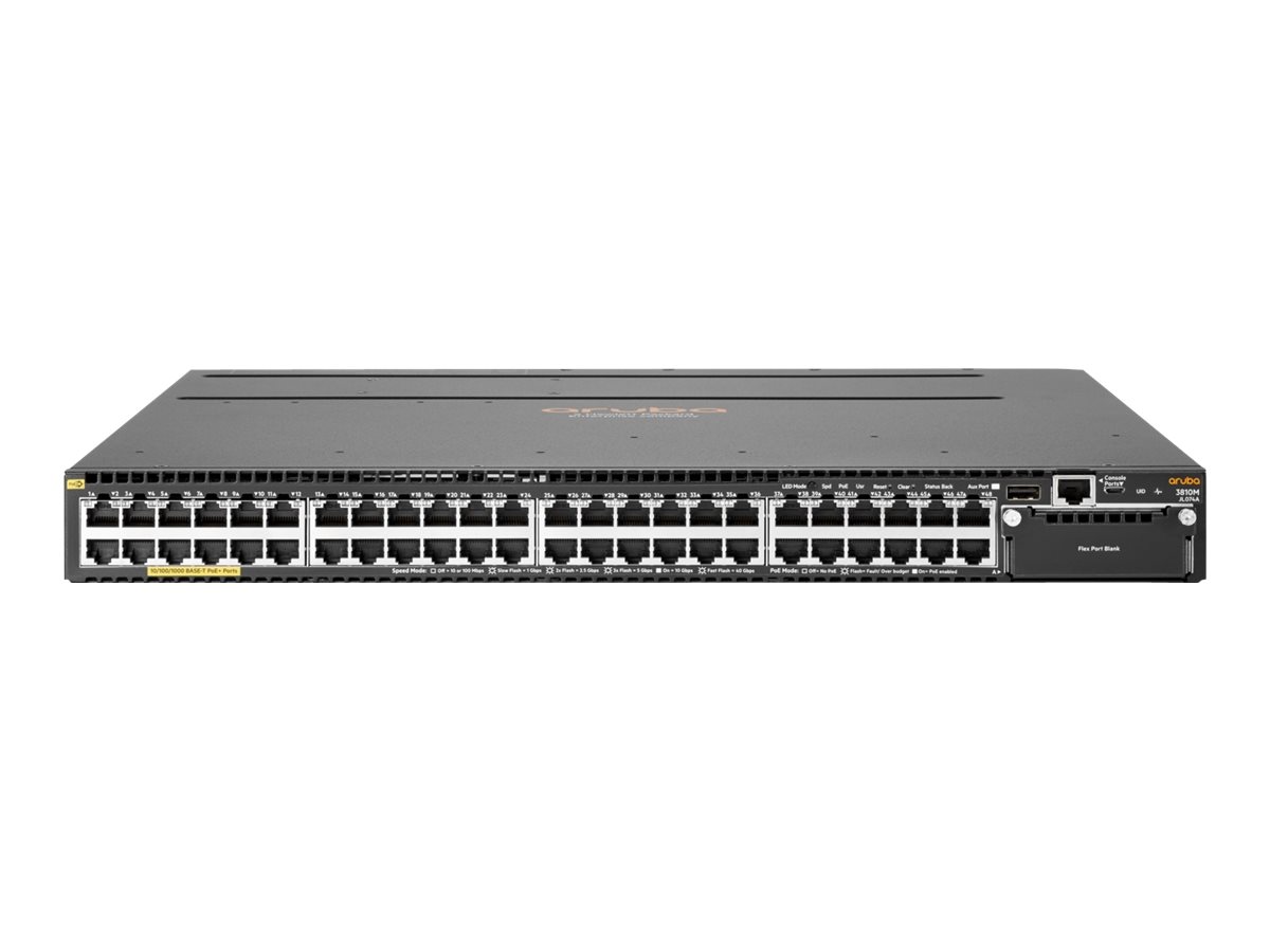 HPE Aruba 3810M 48G PoE+ 4SFP+ 680W - Switch - L3 - managed - 48 x 10/100/1000 (PoE+) - an Rack montierbar