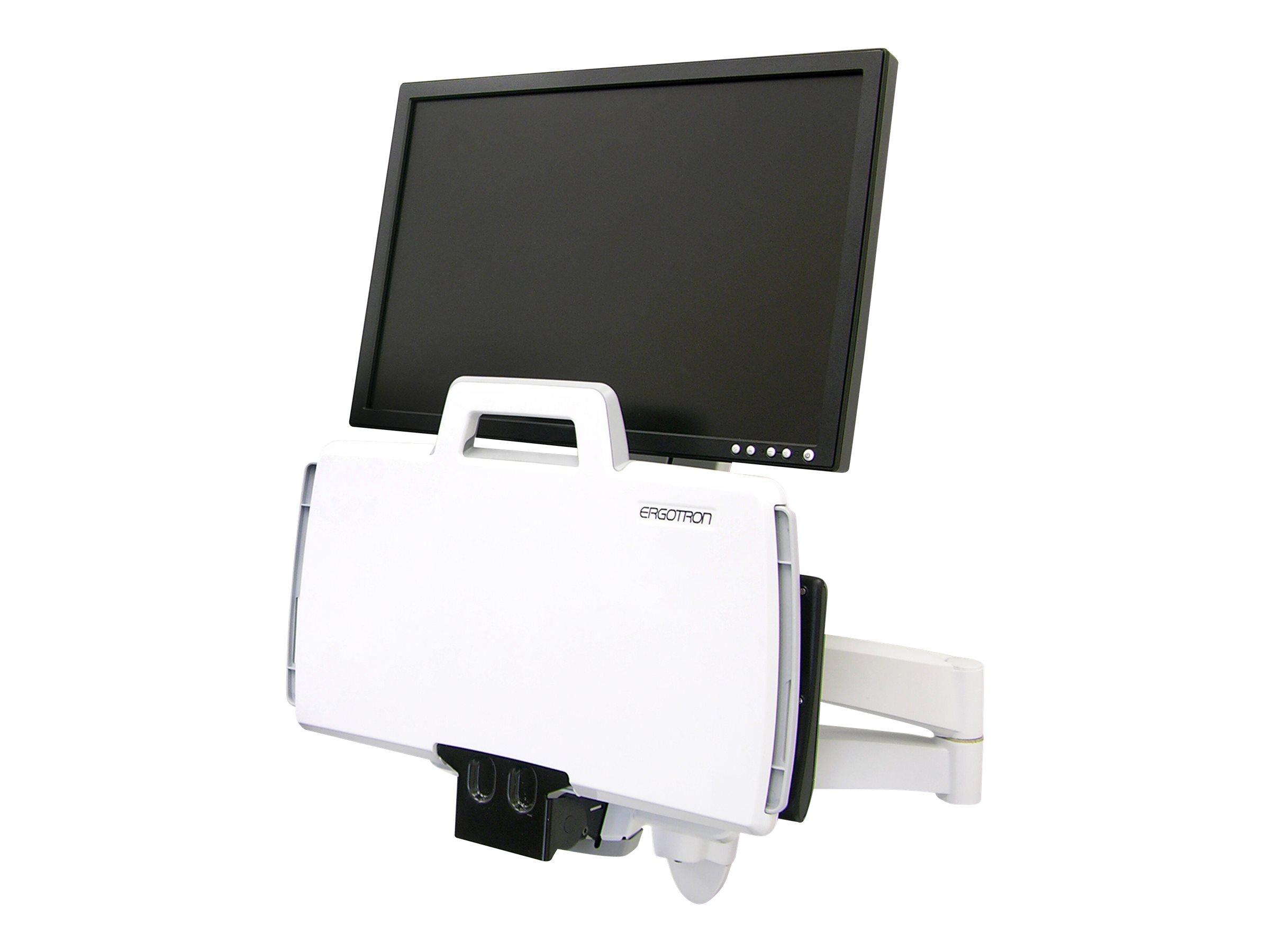 Ergotron 200 Series - Befestigungskit (Gelenkarm, Tastaturablage mit linker/rechter Mausablage, Barcode-Scanner-Halter) - fr LC
