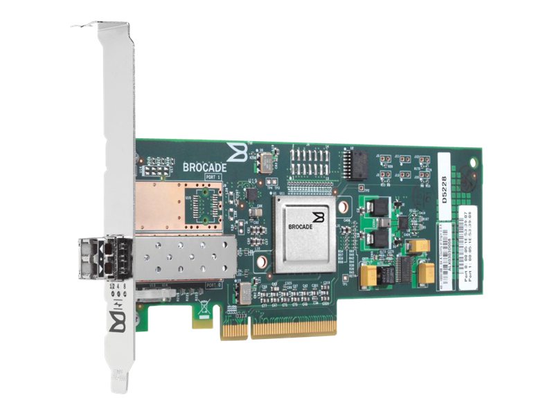 HPE StorageWorks 81B - Hostbus-Adapter - PCIe Low-Profile - Fibre Channel - fr ProLiant DL160 Gen8, DL165 G7, DL360 G7, DL380 G