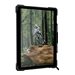UAG Rugged Case for Microsoft Surface Pro 8 w/ Handstrap - Plasma Ice - Hintere Abdeckung fr Tablet - widerstandsfhig - Ice - 