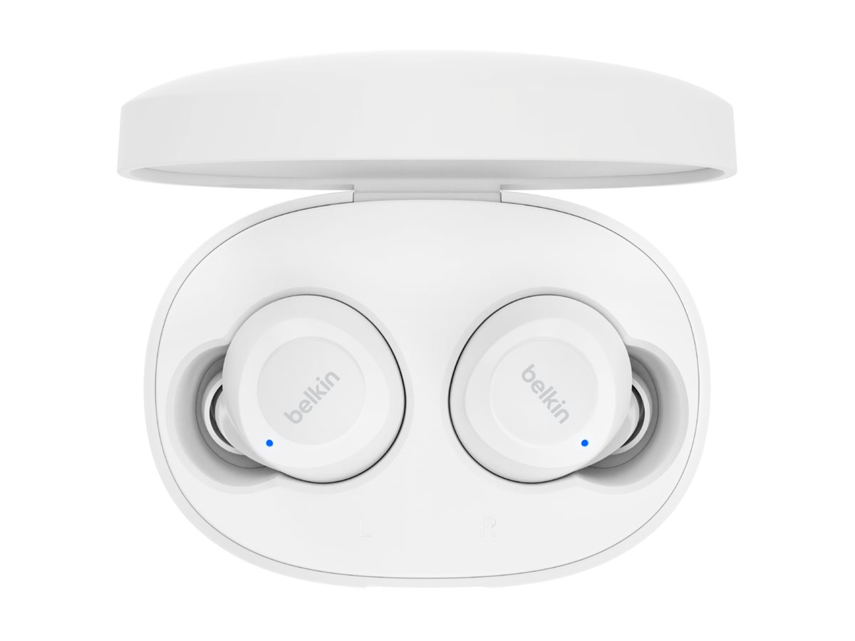 Belkin SoundForm Bolt - True Wireless-Kopfhrer mit Mikrofon - im Ohr - Bluetooth - weiss