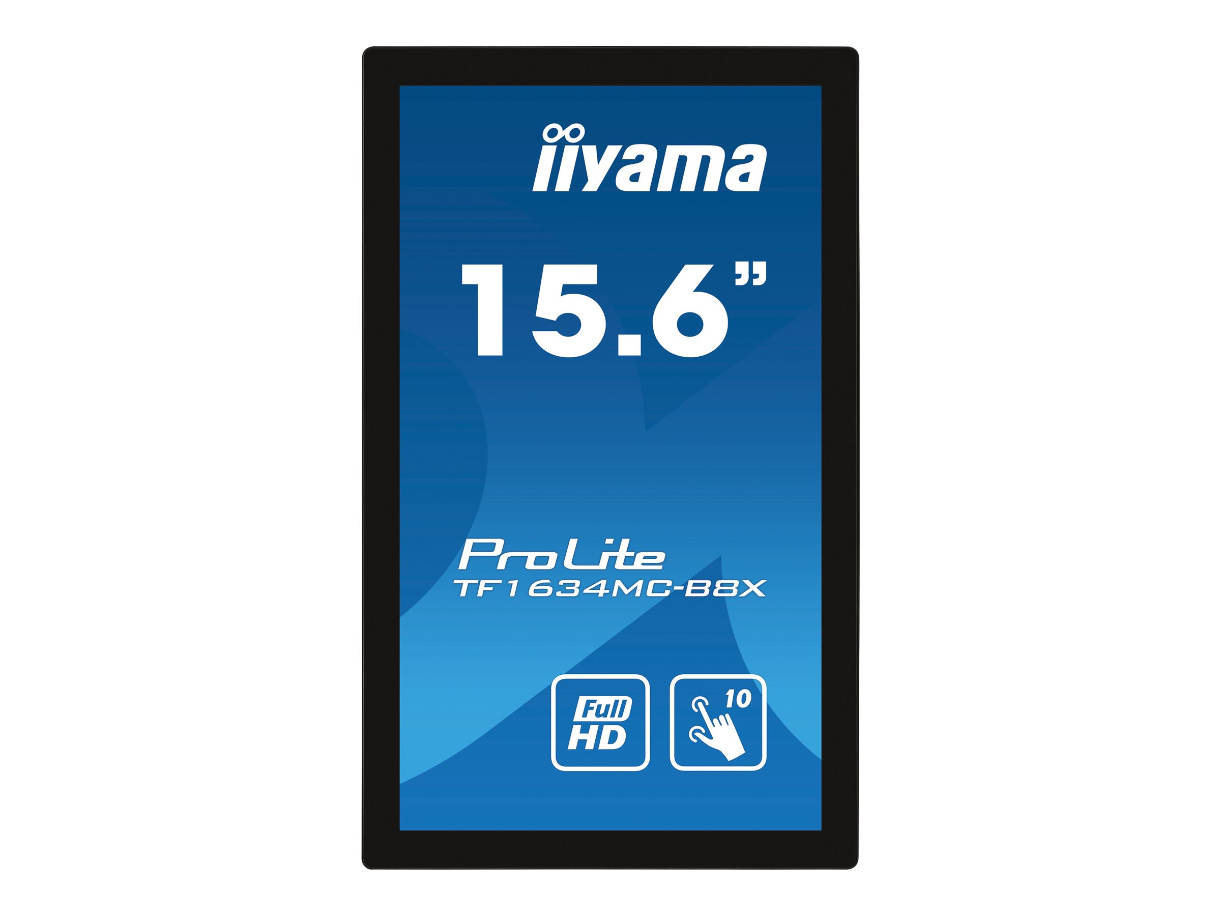 iiyama ProLite TF1634MC-B8X - LED-Monitor mit CH Garantie - 39.5 cm (15.6