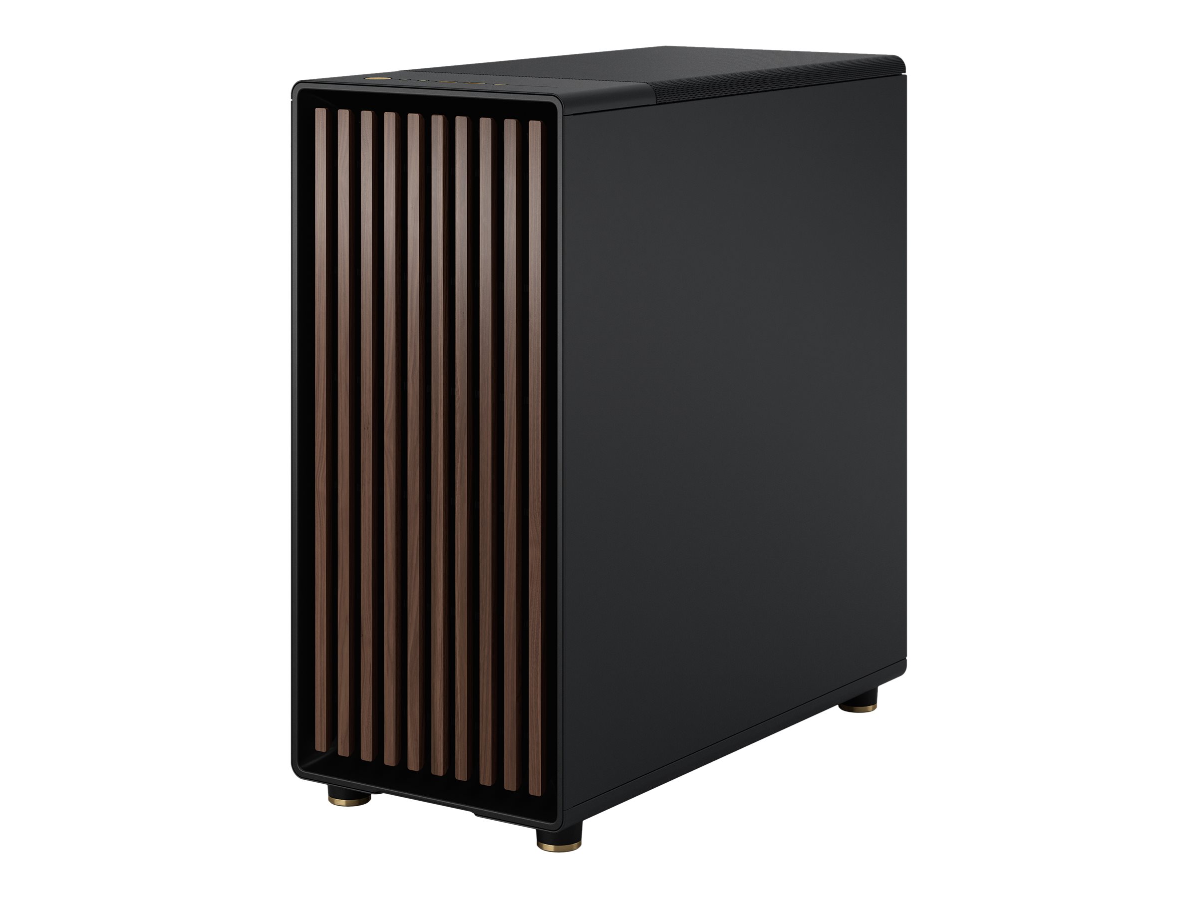 Fractal Design North - Mid tower - ATX - keine Spannungsversorgung (ATX) - Charcoal Black - USB/Audio