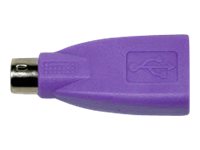 CHERRY - Tastaturadapter - PS/2 (M) zu USB (W) - violett