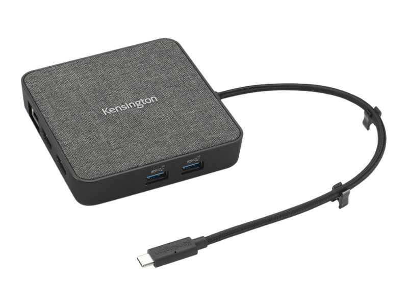 Kensington MD120U4 - Dockingstation - USB-C / USB4 / Thunderbolt 3 / Thunderbolt 4 - 2 x HDMI - 1GbE, 2.5GbE