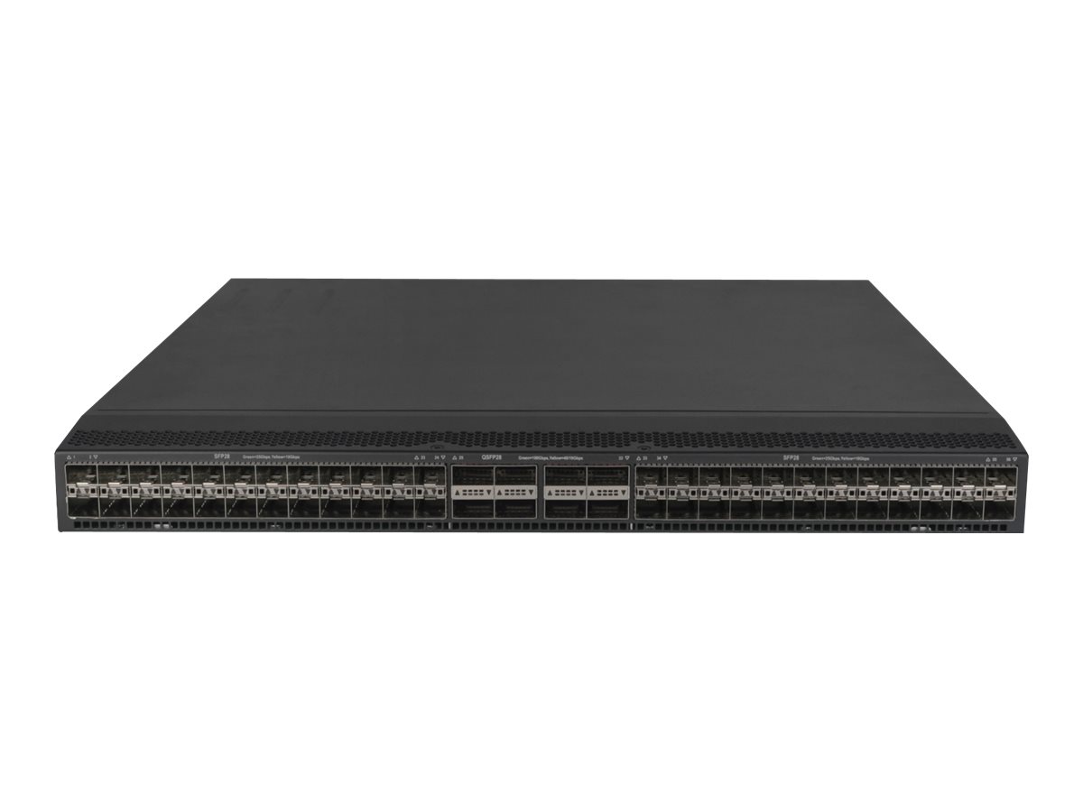 HPE FlexFabric 5945 48SFP28 8QSFP28 - Switch - L3 - managed - 48 x 25 Gigabit SFP28 + 8 x 100 Gigabit QSFP28 + 2 x Gigabit SFP -