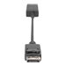 DIGITUS - Videoadapter - DisplayPort mnnlich eingerastet zu HDMI weiblich - 20 cm - Doppelisolierung - Schwarz
