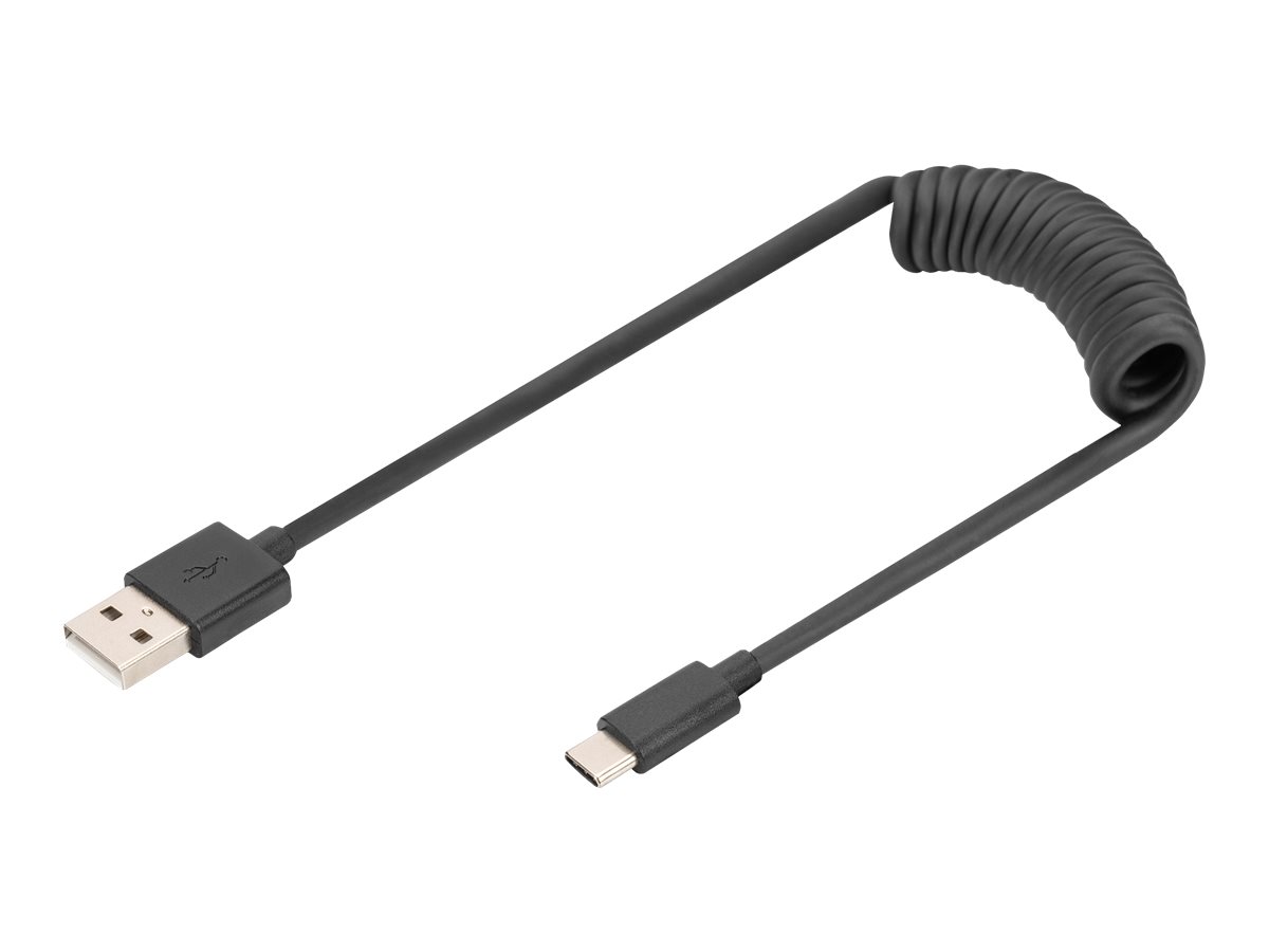 DIGITUS - USB-Kabel - USB (M) zu 24 pin USB-C (M) - USB 2.0 - 20 V - 3 A