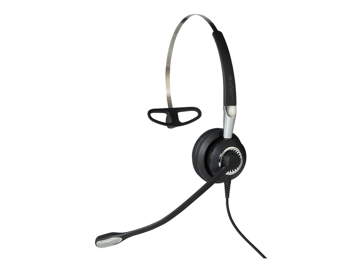 Jabra BIZ 2400 II USB Mono CC MS - Headset - On-Ear - konvertierbar - kabelgebunden - USB