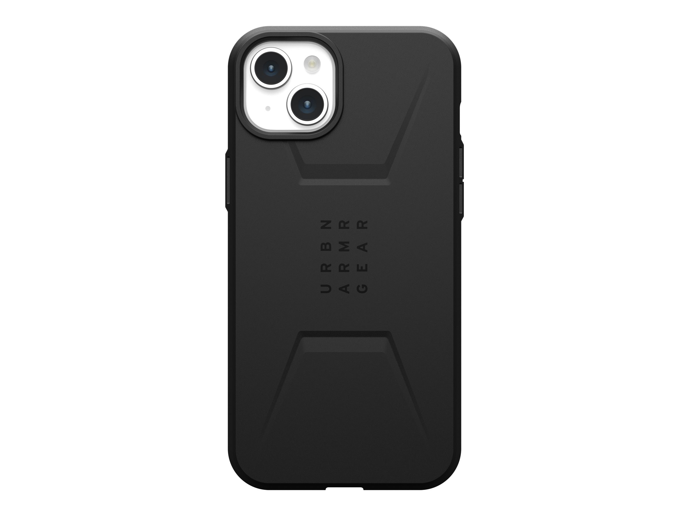 UAG Civilian Series Rugged Case for Apple iPhone 15 Plus [6.7-inch] - Civilian Black - Hintere Abdeckung fr Mobiltelefon - komp