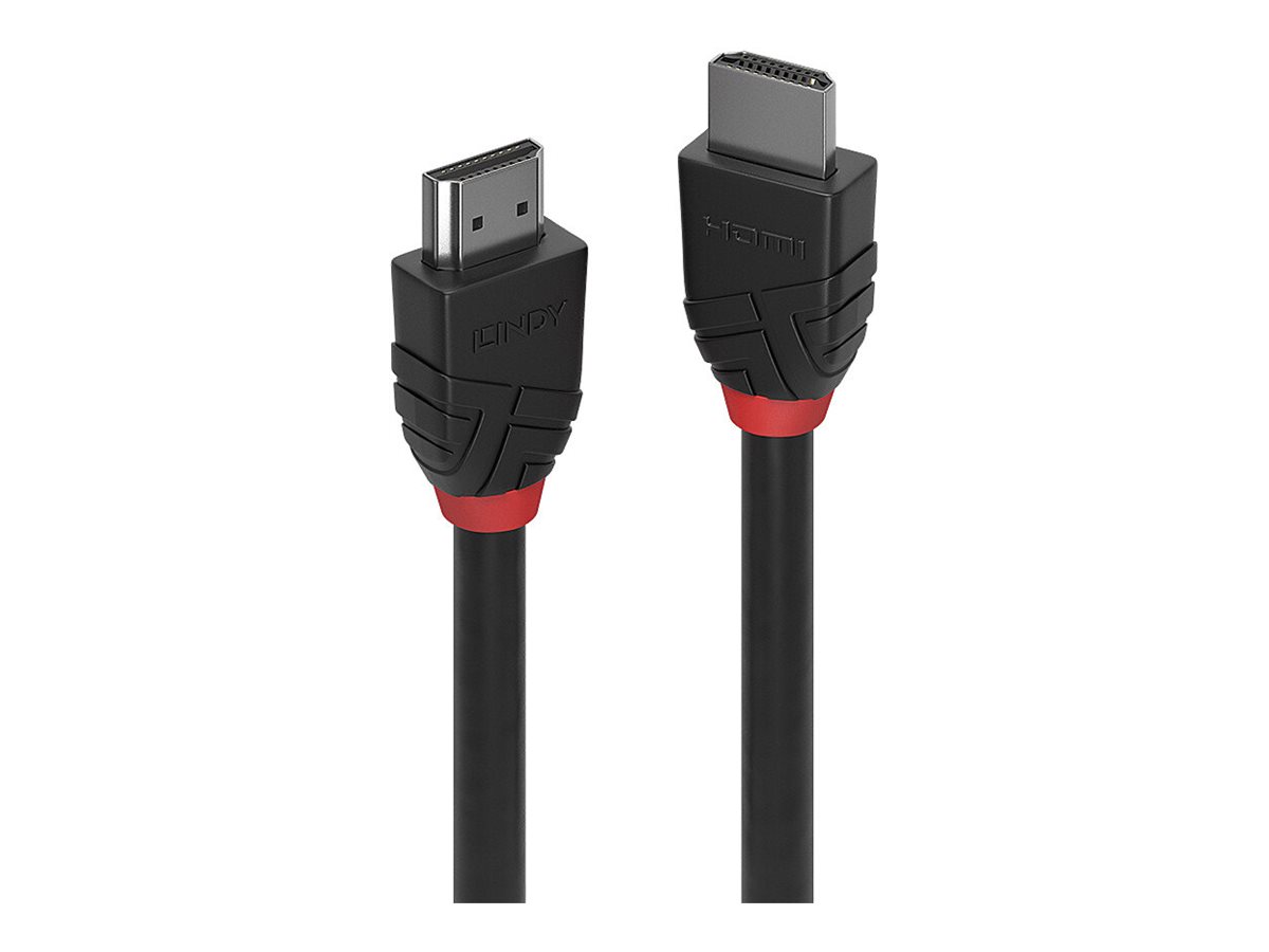 Lindy Black Line - Standard - HDMI-Kabel - HDMI mnnlich zu HDMI mnnlich - 7.5 m - Dreifachisolierung