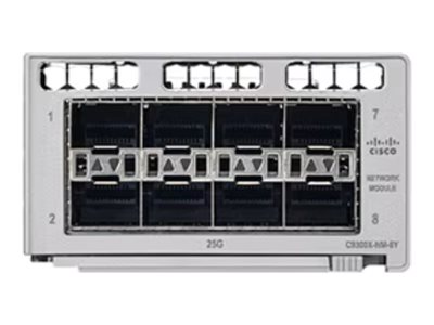 Cisco Meraki - Erweiterungsmodul - Gigabit Ethernet / 10Gb Ethernet / 25Gb Ethernet SFP28 x 8
