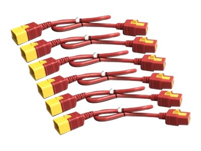 APC - Stromkabel - IEC 60320 C19 zu IEC 60320 C20 - 16 A - 61 cm - eingerastet