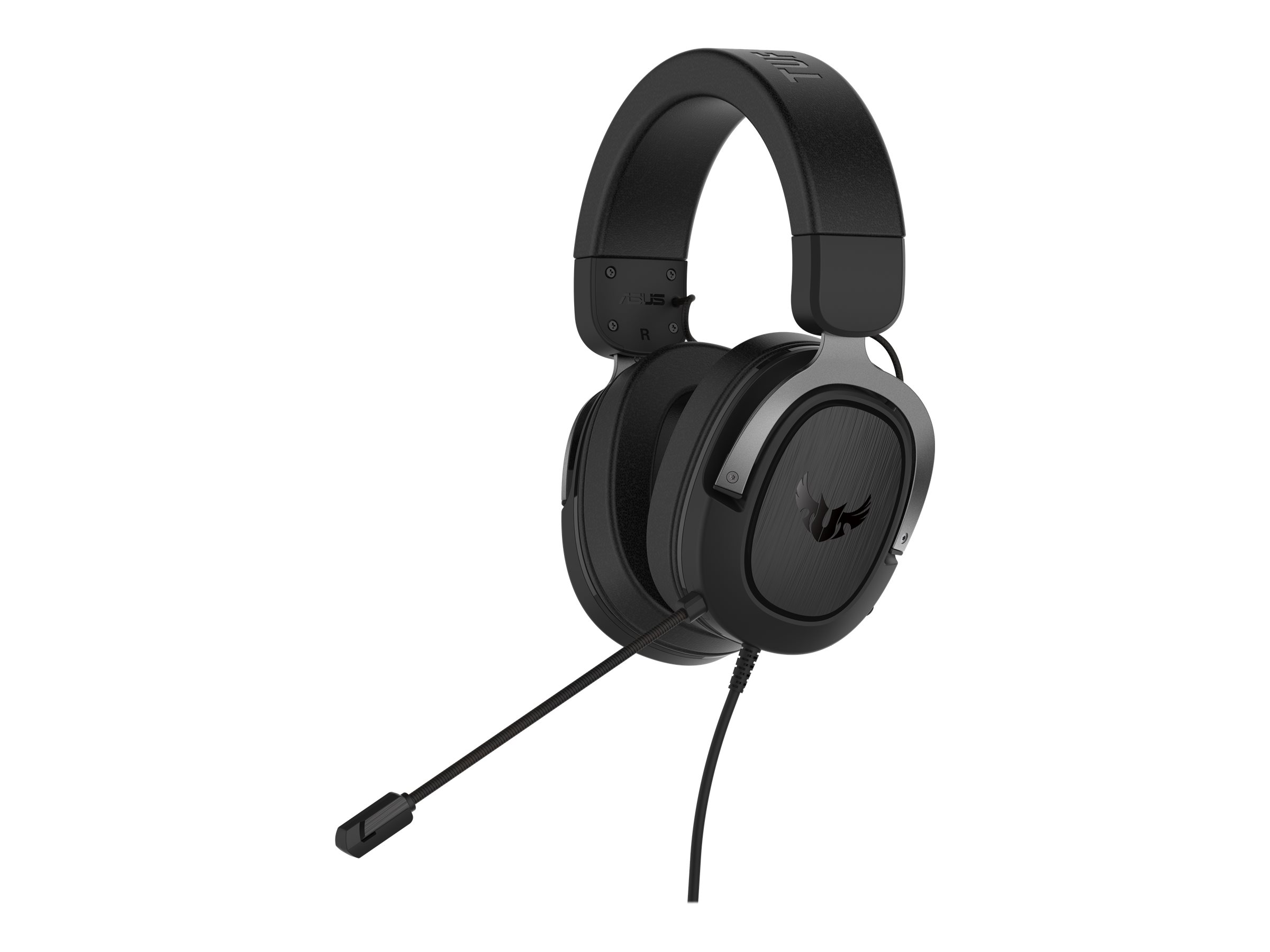 ASUS TUF Gaming H3 - Headset - ohrumschliessend - kabelgebunden - 3,5 mm Stecker - Gun Metal