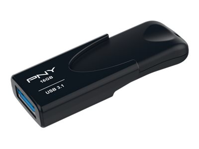 PNY Attach 4 - USB-Flash-Laufwerk - 16 GB - USB 3.1