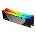 Kingston FURY Renegade RGB - DDR4 - Kit - 16 GB: 2 x 8 GB - DIMM 288-PIN - 3200 MHz / PC4-25600