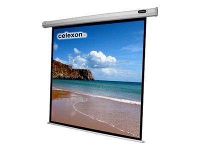 Celexon Economy electric screen - Leinwand - Deckenmontage mglich, geeignet fr Wandmontage - motorisiert - 322 cm (127