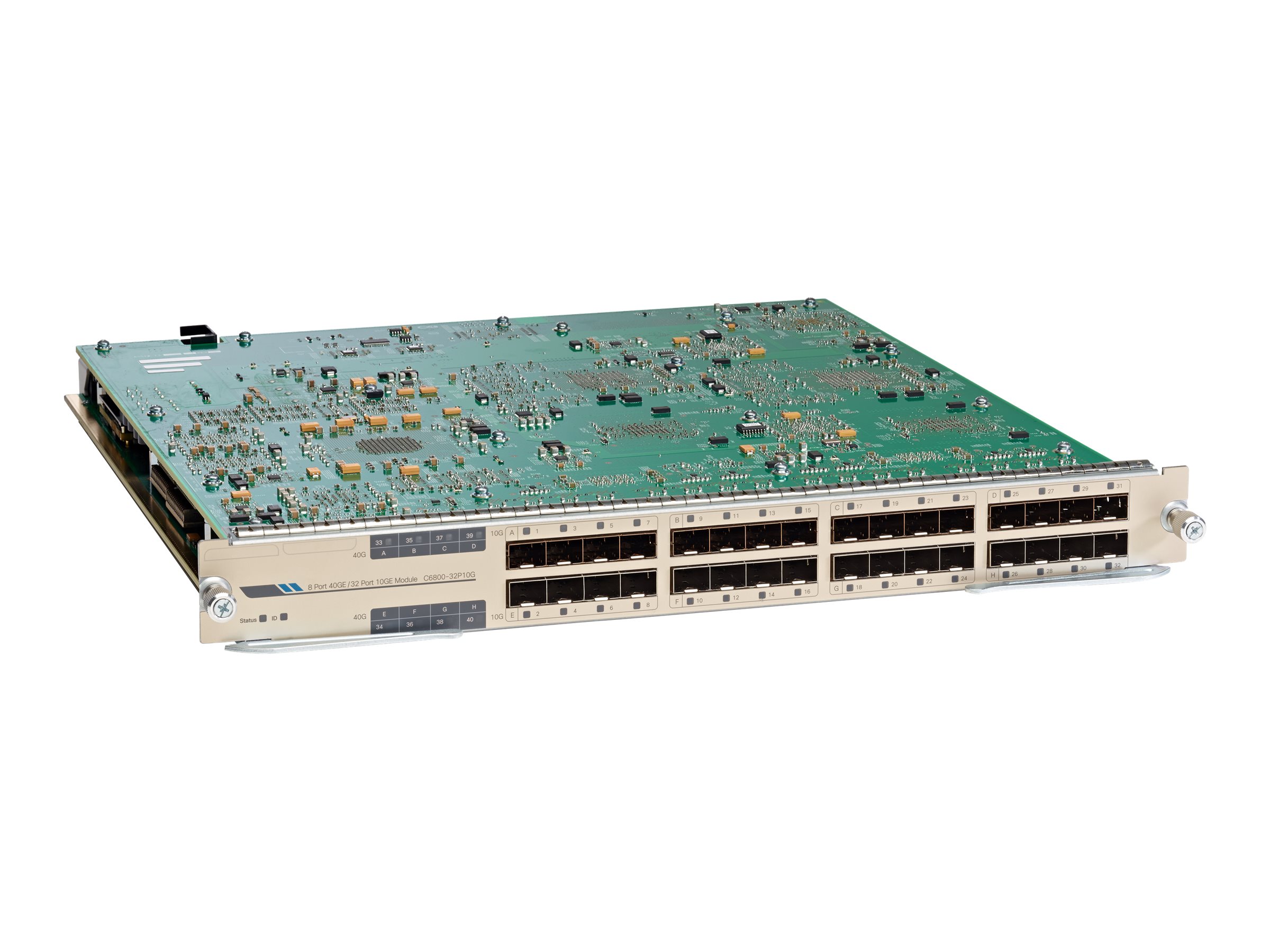 Cisco Catalyst 6800 Series 10 Gigabit Ethernet Fiber Module with dual DFC4 - Erweiterungsmodul - 10 Gigabit SFP+ x 32 - fr Cata