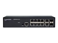 LANCOM GS-2310 - Switch - managed - 8 x 10/100/1000 + 2 x Kombi-Gigabit-SFP - Desktop, an Rack montierbar