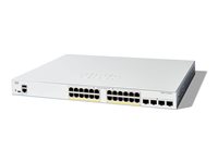 Cisco Catalyst 1300-24FP-4X - Switch - L3 - managed - 24 x 10/100/1000 (PoE+) + 4 x 10 Gigabit SFP+ - an Rack montierbar