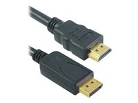 M-CAB - Adapterkabel - DisplayPort mnnlich zu HDMI mnnlich - 5 m