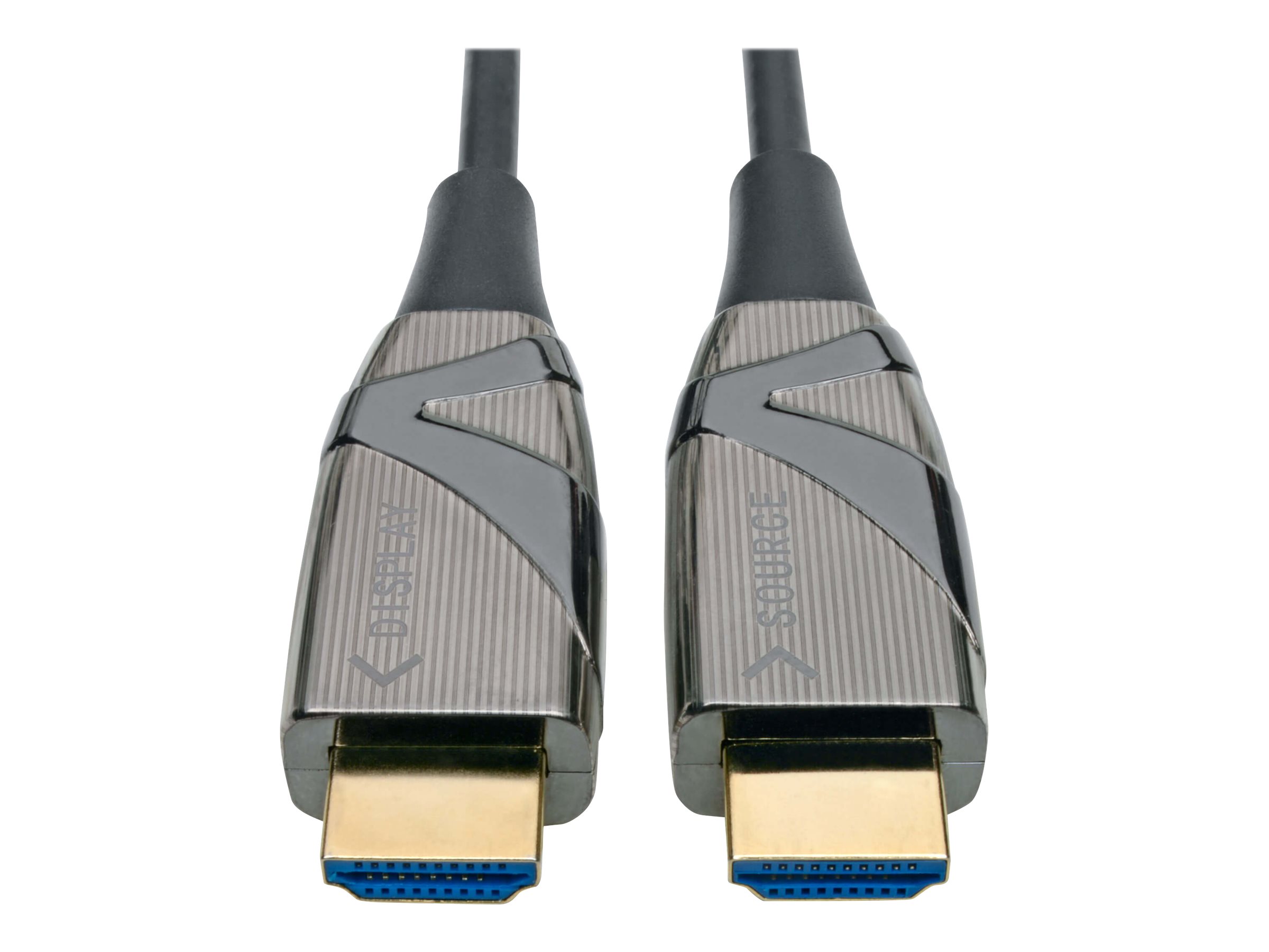 Eaton Tripp Lite Series 4K HDMI Fiber Active Optical Cable (AOC) - 4K 60 Hz, HDR, 4:4:4 (M/M), 60 m - HDMI-Kabel - HDMI mnnlich