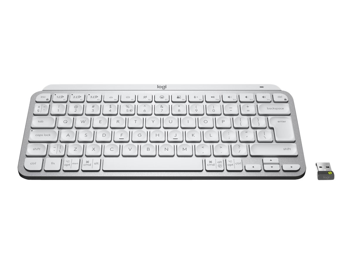 Logitech MX Keys Mini for Business - Tastatur - hinterleuchtet - kabellos - Bluetooth LE - QWERTY