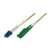 DIGITUS - Patch-Kabel - LC/PC Einzelmodus (M) zu E2000/PC-Einzelmodus (M) - 5 m - Glasfaser - Duplex