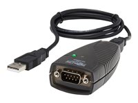 Tripp Lite Keyspan High Speed USB to Serial Adapter - Serieller Adapter - USB - RS-232 - Schwarz