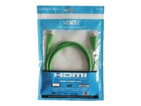 M-CAB High Speed - HDMI-Kabel mit Ethernet - HDMI mnnlich zu HDMI mnnlich - 2 m - grn