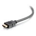 C2G 10ft USB C to HDMI Cable - USB C to HDMI Adapter Cable - 4K 60Hz - M/M - Video- / Audiokabel - 24 pin USB-C mnnlich umkehrb
