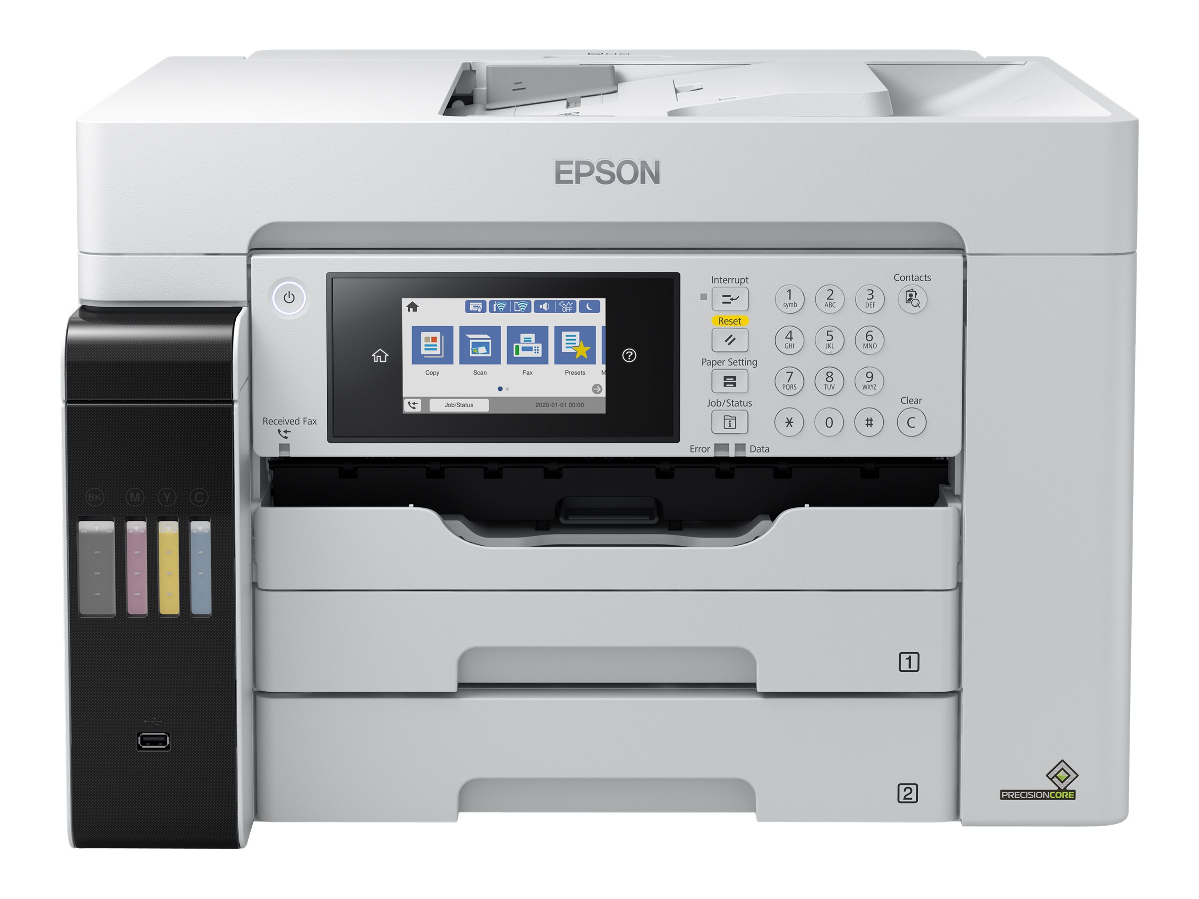 Epson EcoTank Pro ET-16680 - Multifunktionsdrucker - Farbe - Tintenstrahl - A3 (Medien) - bis zu 25 Seiten/Min. (Drucken)